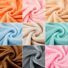 Куклы ткани ручной работы материал Мягкая Твердая фланелевая ткань для пальто и пижамы зимой 45*75 см или 45*160 см/шт TJ0133