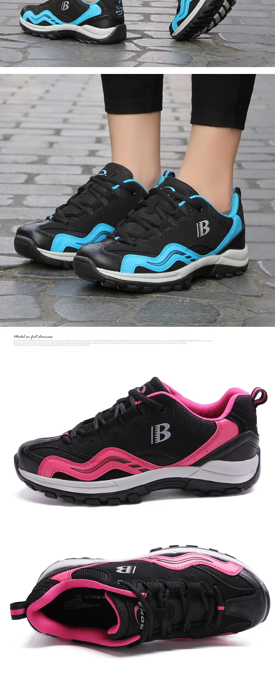 BONA/ классический стиль; женская обувь для пеших прогулок; прогулочные беговые кроссовки на шнуровке; удобная спортивная обувь;