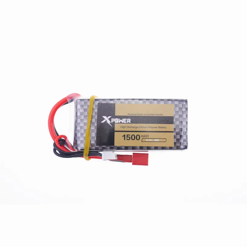 3S 11 1 V 1500Mah 40C литий-полимерный аккумулятор Xpower XT60/T Plug для радиоуправляемого
