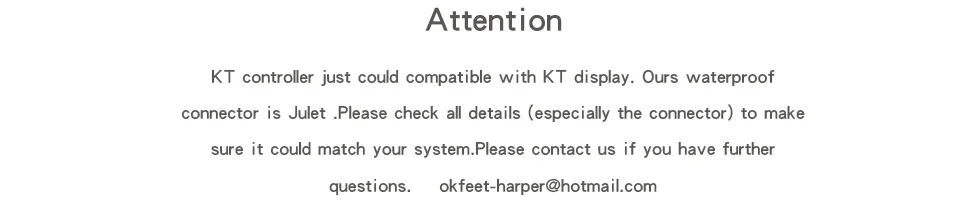 Top okfeet Ebike Kunteng Intelligent KT LCD5  Control Panel Display Electric Bicycle Bike Parts KT 6