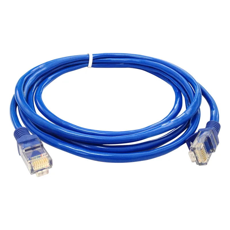 

2019 Universal Blue Ethernet Internet LAN CAT5e Network Cable For PC Computer Accessories Modem Router Notebook Top Sale