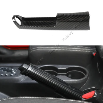 

ABS Car Interior Hand Brake Decoration Cover Stickers Kit for Jeep Wrangler 2012-2017 Car Styling Accessories