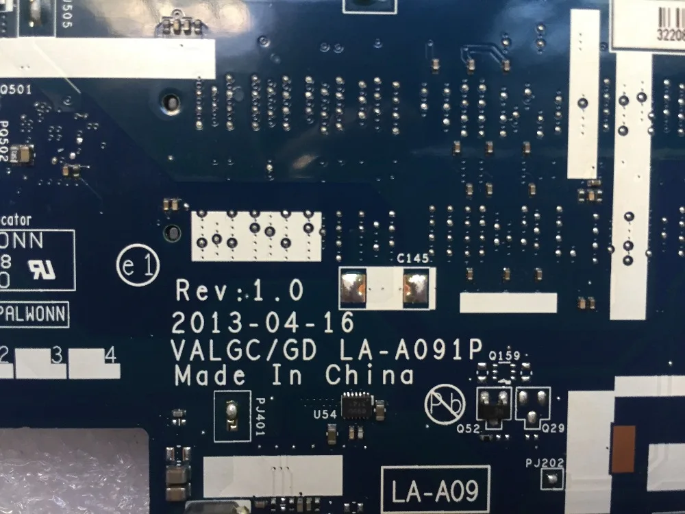 Совершенно новая материнская плата VALGC_GD LA A091P для ноутбука Lenovo G505S AMD HD 8450G 8570M 2G
