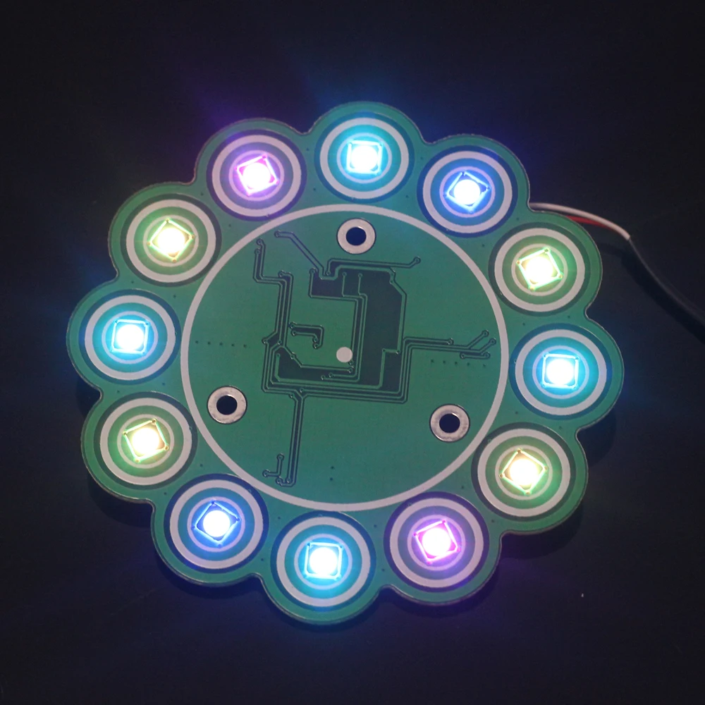 Светодиодная лампа RGB WS2812B TTP224 для Arduino AVR|lamp led|module ledmodule for arduino |
