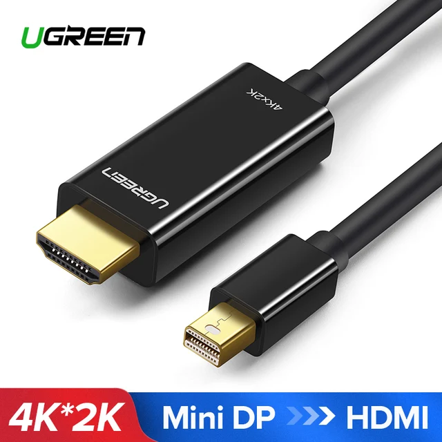 Special Offers Ugreen Mini Displayport to HDMI Cable 4K Thunderbolt 2 HDMI Converter For MacBook Air 13 iMac Chromebook Mini DP to HDMI Adapter Special Offers Ugreen Mini Displayport to HDMI Cable 4K Thunderbolt 2 HDMI Converter For MacBook Air 13 iMac Chromebook Mini DP to HDMI Adapter