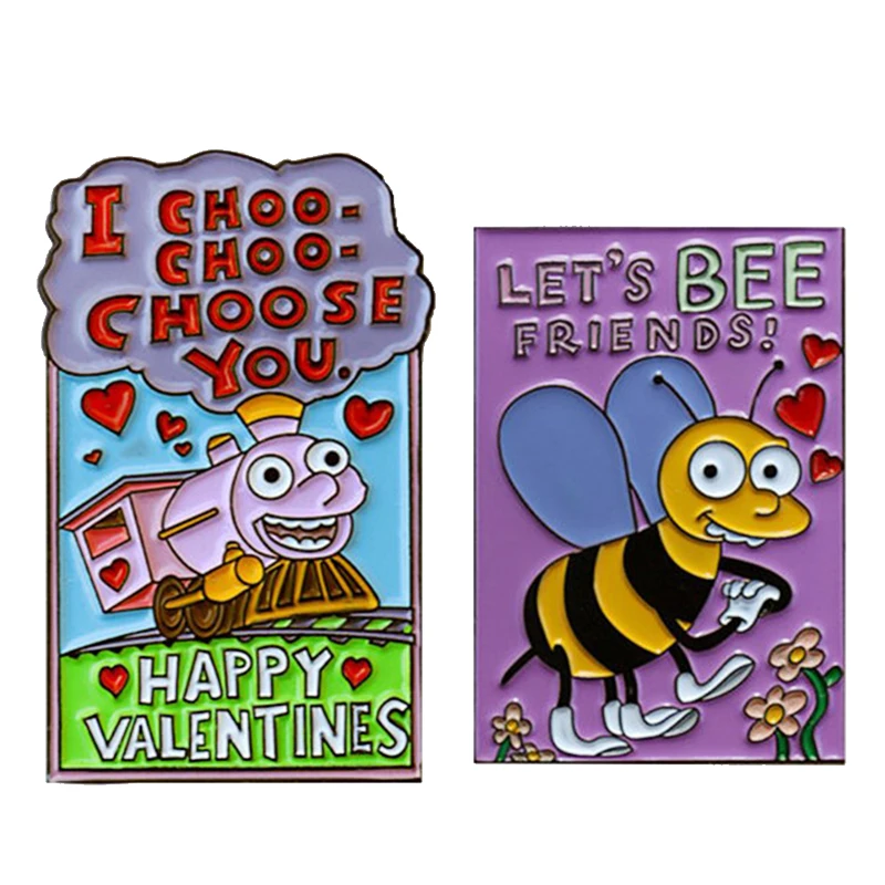 Choo choo choose me Valentines pack Pin