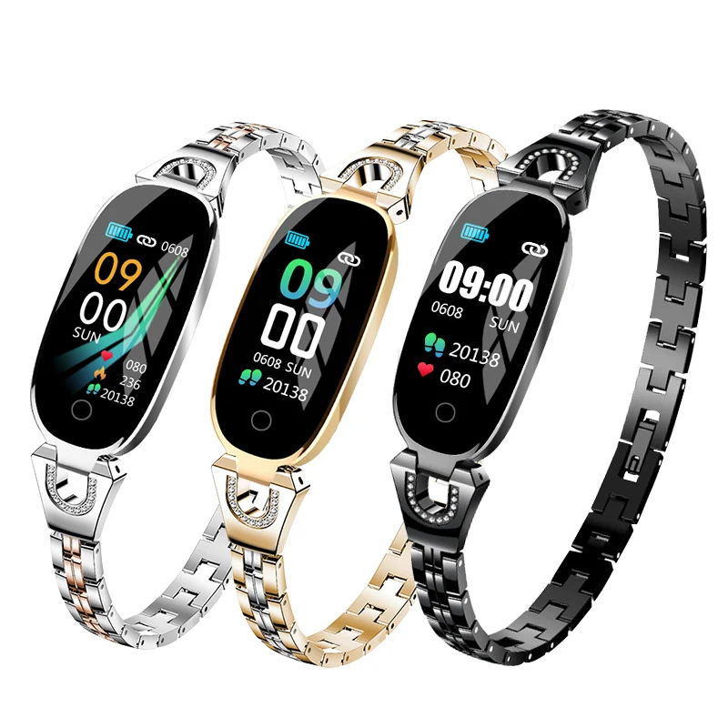 

H8 Smart Watch Women 2018 Waterproof Heart Rate Monitoring Bluetooth Tracker For Android IOS Fitness Bracelet Smartwatch