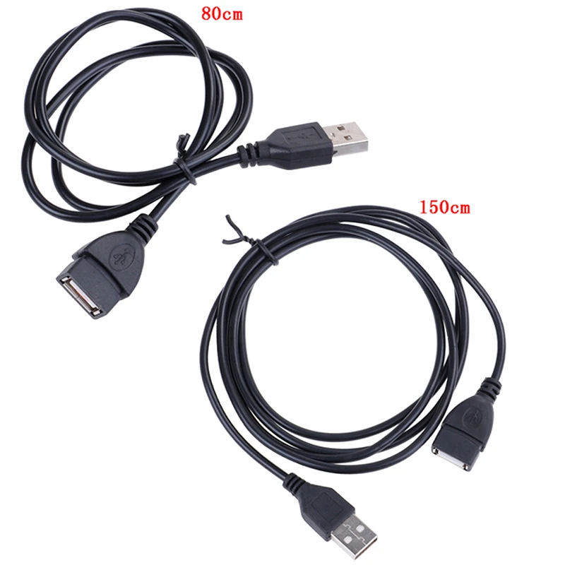 Удлинительный кабель USB 80/150 см сверхскоростной 2 0 Кабель с разъемом Папа мама для