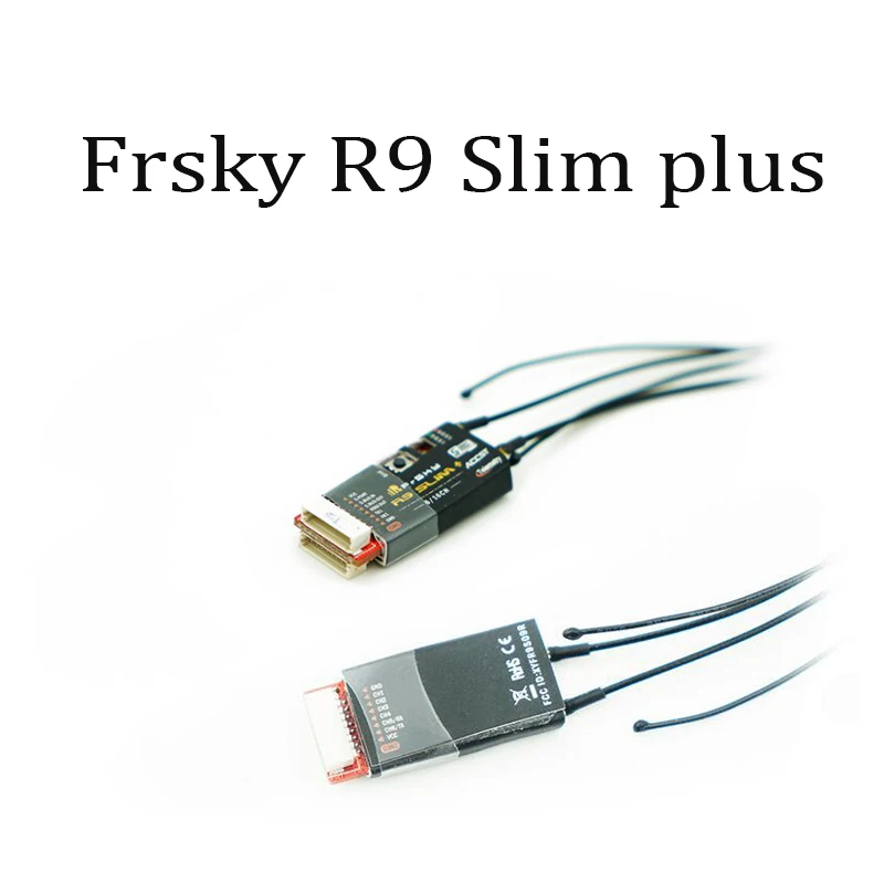 

FrSky R9 Slim + Plus 6/16CH 900Mhz 915Mhz long Range Telemetry Mini Receiver FCC Non-EU Version for R9M and R9M Lite