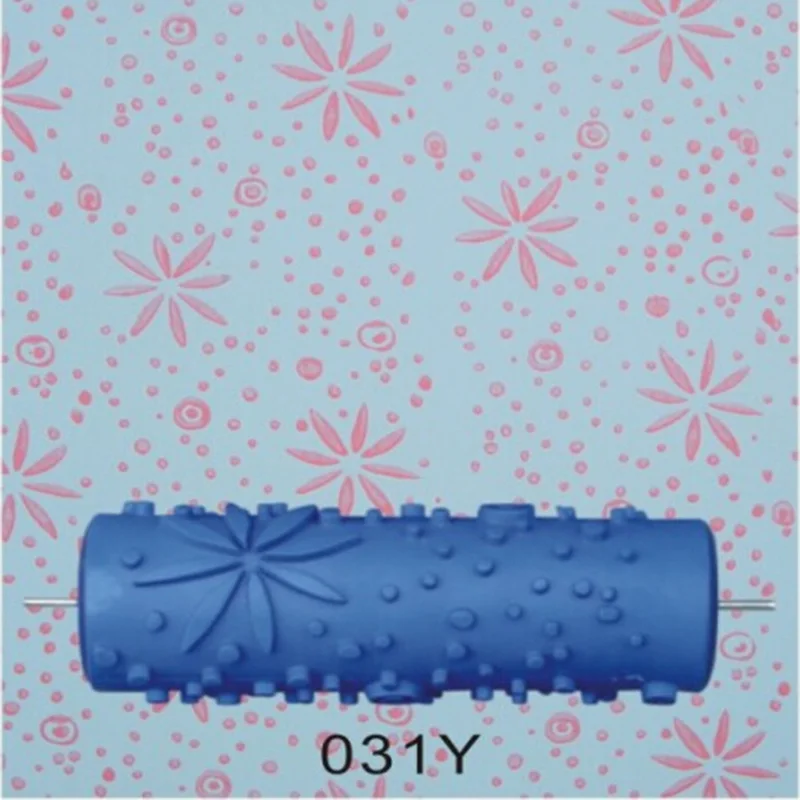 5inch 3d rubber roller wall painting roller pattern design print roller without handle grip - Wall Paint Design 5inch 3d rubber roller wall painting roller pattern design print roller without handle grip - Wall Paint Design