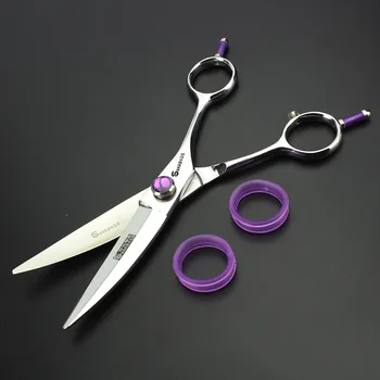 

6 inch Hair Scissors Barber scissor Hairdressing Professional Scissors Hair Cutting shear Women and Men Curved scissors
