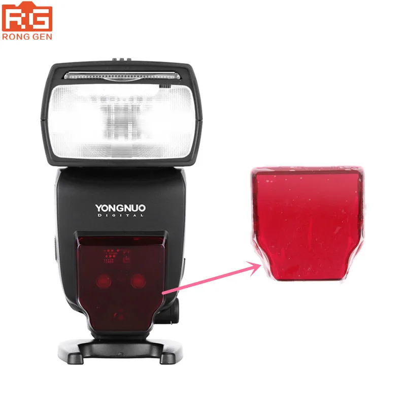 YONGNUO Вспышка speedlite ремонт красный пластик AF стекло для YN685EX YN685EXII YN-685EX YN-685EXII вспышка лампа