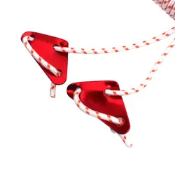 Новый цветной шнур палатка Слинг Одежда линия двухслойная одежда веревка с сумкой для м кемпинга 10 м палатка веревка Rriangle пряжка