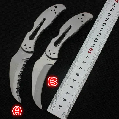 

New C07 Series C08 Multifunction Folding Knife VG-10 Blade All Steel Handle Outdoor Pocket Folding Knife 59HRC