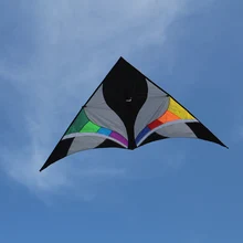 300*135 см одиночный воздушный змей большой Delta формы воздушный змей флаер треугольник Собранный воздушный змей дети взрослые для развлечения идеально подходит для отдыха