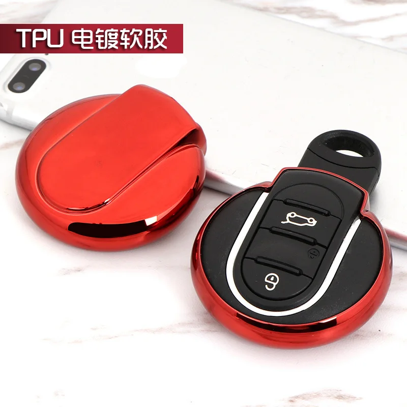 Новый автомобильный стильный ТПУ чехол ShellAuto защитный для ключей BMW Mini Cooper S JCW F55 F56
