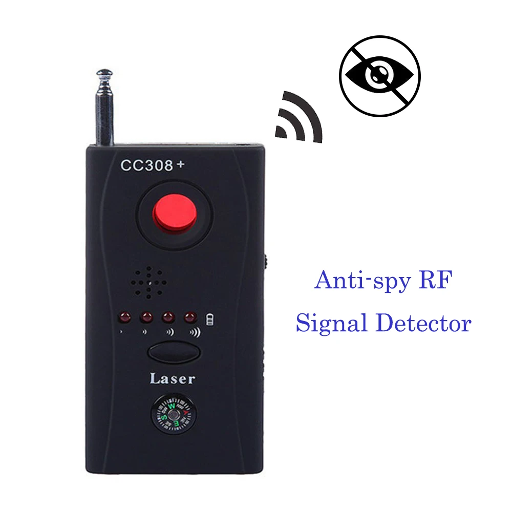 Беспроводная ручка Анти-шпион обнаружитель подслушивающих устройств полный диапазон лазерного радиочастотного сигнала обнаружитель подслушивающих устройств для личной конфиденциальности безопасности GSM камера Finder
