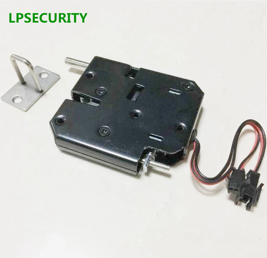 Электрический замок LPSECURITY 12 В постоянного тока электромагнитный дверной шкафчик