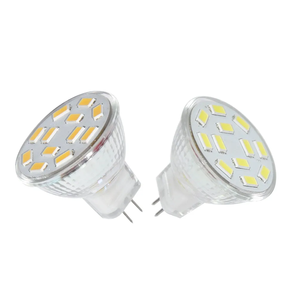 Buy JYL 2pcs 1.6W 2W MR11 12*Led 15*Led 5730 SMD AC 12-30V Home Energy Saving 120LM Spotlight