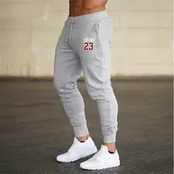 Бренд Jordan 23 тренажерные залы Мужские штаны для бега фитнес повседневные модные брендовые джоггеры спортивные штаны мужские повседневные