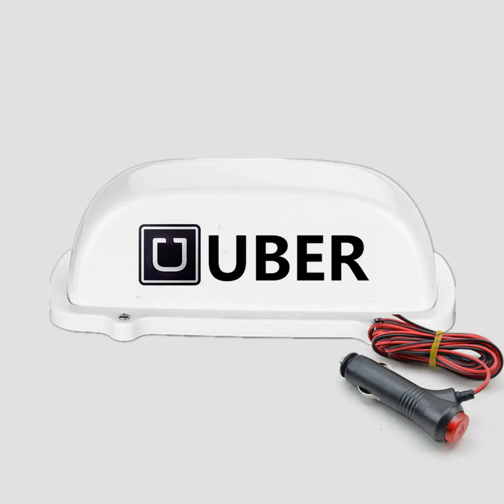 1 pcs 4 COLORS car ubereats light LED Roof ubereats Sign light with Magnet base