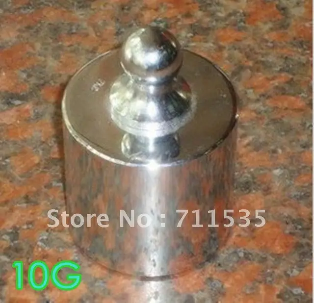 Free Shipping Wholesale 10g Calibration Weight For Calibrate Digital