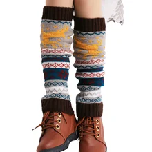 Гетры до бедра, чехлы для обуви, вязаные гетры, носки, женские гольфы, calentadores de piernas