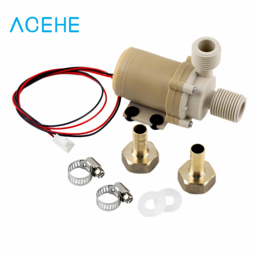 12v circulation pump 3 water pump 1pc New Solar DC 12V 3M Hot Water