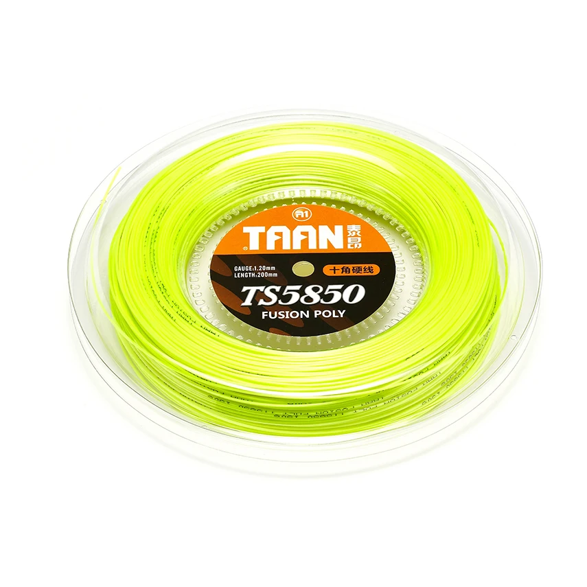 Tennis String Poly Cyclo decagoonal Fusion полиэстер 1 20 мм теннисная ракетка 200 м катушка|tennis string
