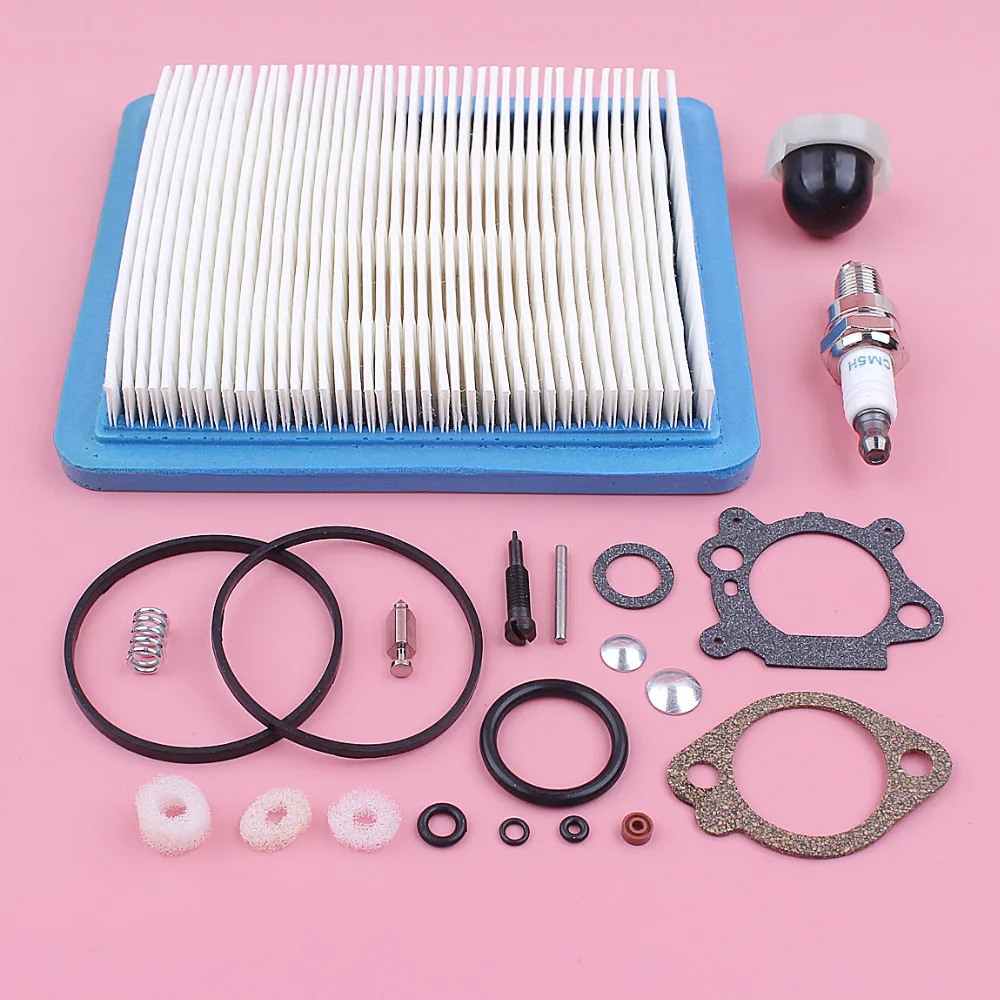 Air Filter Primer Bulb Carburetor Repair Kit For Briggs Stratton 129H00 12A800 12B800 12C700 12C800 12D800 Mower Replace Part Air Filter Primer Bulb Carburetor Repair Kit For Briggs Stratton 129H00 12A800 12B800 12C700 12C800 12D800 Mower Replace Part