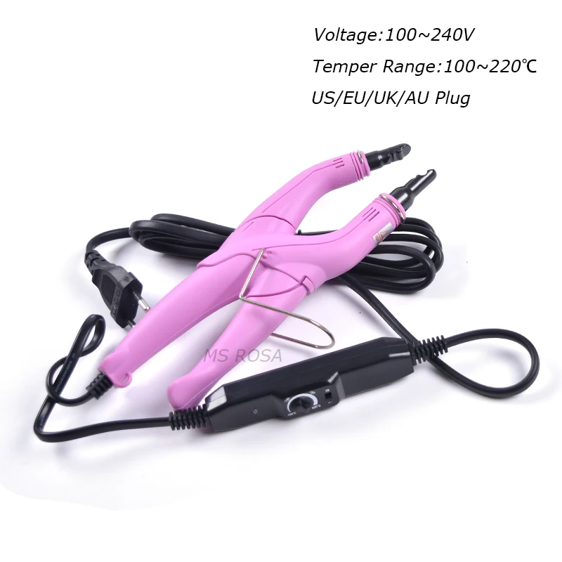 Loof Fusion US Plug JR-668 Hair Connector Keratin Heat Iron Hair Extensions Fusion Heat Iron Tools