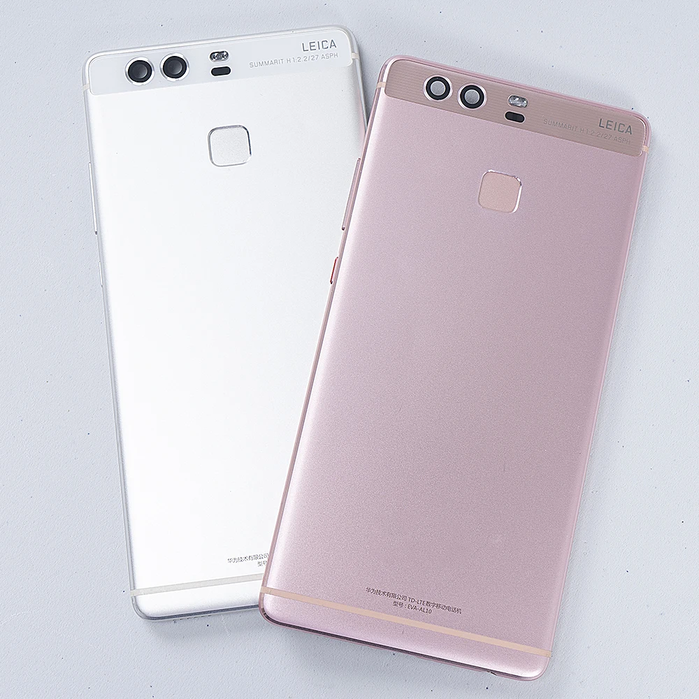 

95%New Fingerprint Senor Metal Back Housing For HUAWEI P9 Back Cover Housing Back Battery Door Housing+Side Button+Lens P9 Case