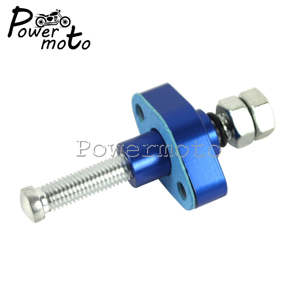 For 83-90 Suzuki DR100 Off Road Bike CNC Manual Cam Timing Chain Tensioner Blue