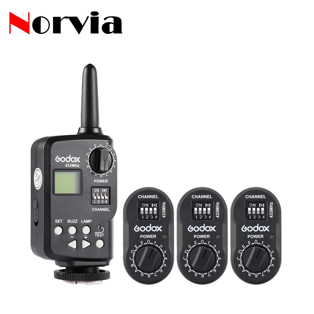 

Godox FT-16 Wireless Transmitter Power Controller Trigger 3x Receiver for AD360 QT QS GT Camera Flash Speedlite Speedflash