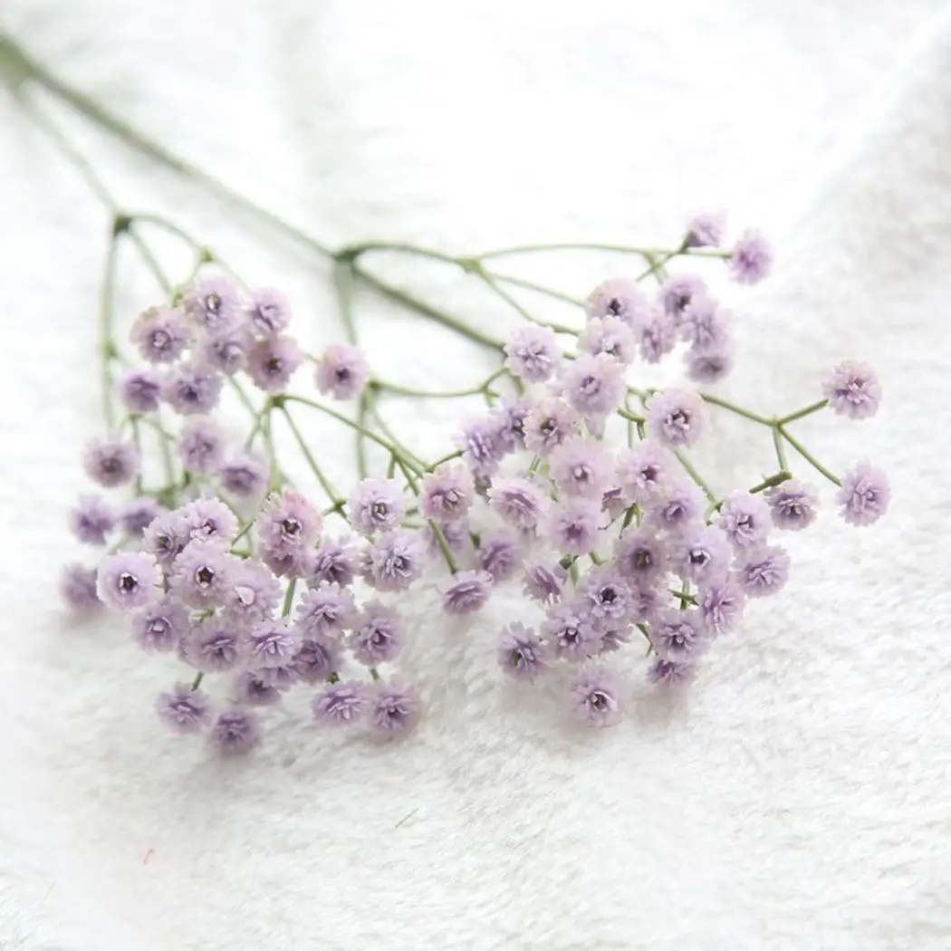 

Artificial Gypsophila Flower Leaf Fake Plant Home 28G Decoration Plants