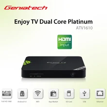 HDMI in Geniatech Enjoy tv двухъядерный MyGica A tv 1610 с HDMI в Android tv Box Google android tv XBMC