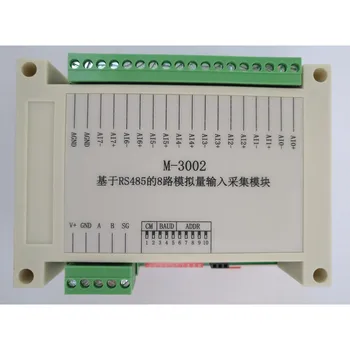 

M-3002: 8-channel analog input module based on RS485 (current and voltage type), humidity: 5% to 95% without condensation