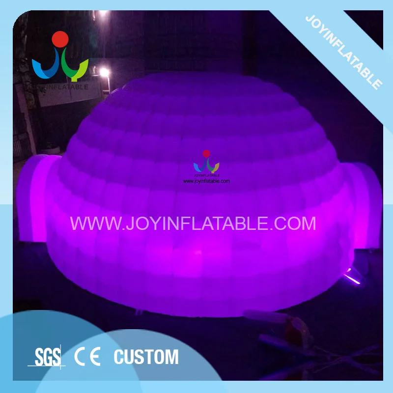 Diameter 10M Oxford Inflatable Dome Tent Sale with LED Light for Party Event 2