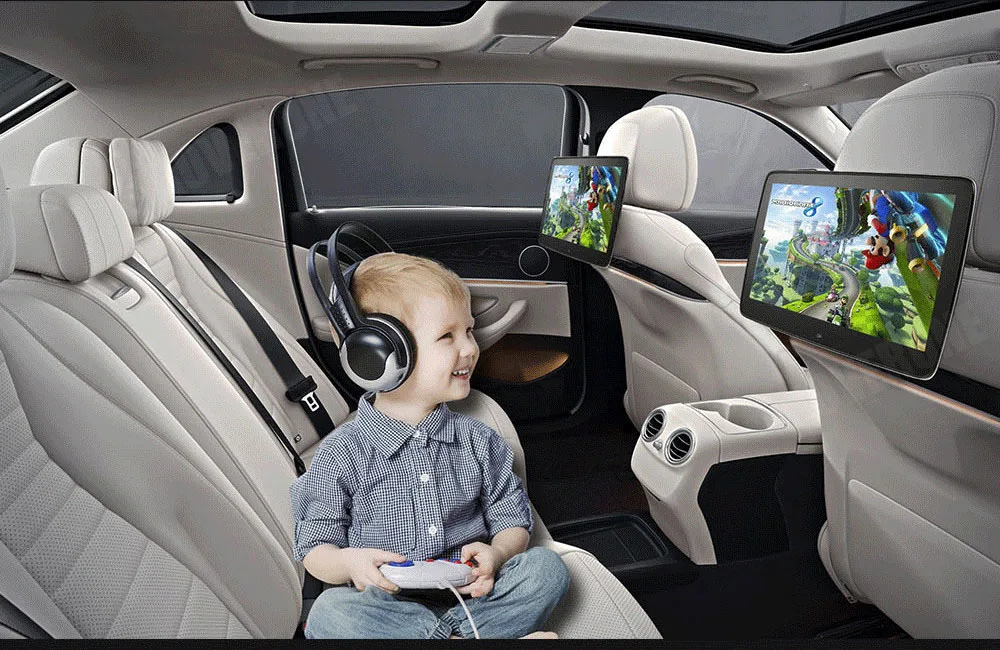 Ultra thin Car Headrest Player 