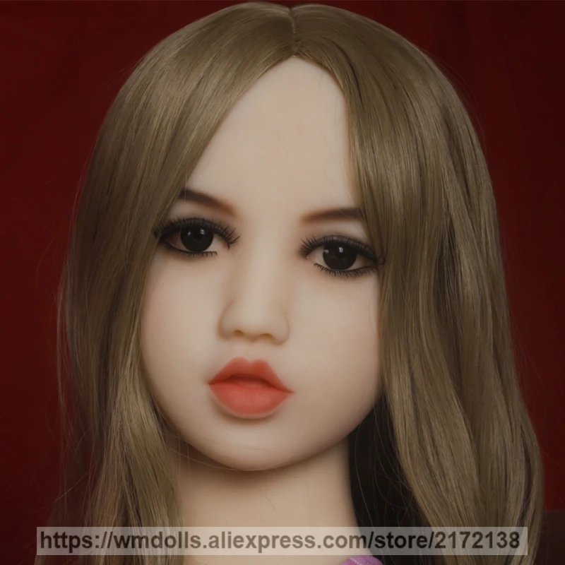 Wmdoll Sex Dolls Head For Oral Sex Lifelike Adult Sexy Pout Realistic 