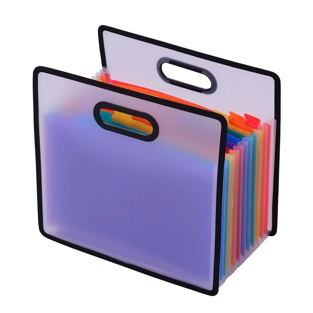 Сумка для документов, милый Радужный цвет, мини-сумка для чеков, Сумка для документов, папка-органайзер, держатель для файлов, органайзер для офиса