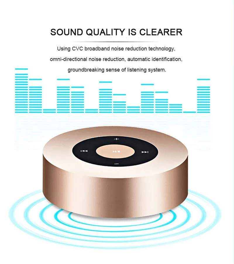 Bluetooth Speaker Wireless For iPhone Android MP3 Portable Audio Subwoofer Bass Speakers  Support 32G TF Card Mini Speaker13