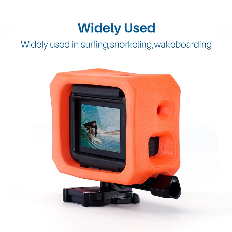 واقية الملونة العوامة المياه Floaty حالة غطاء ل Gopro بطل 7/6/5 ، عمل كاميرا اكسسوارات ل السباحه الغوص تصفح