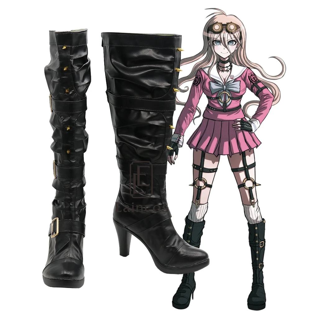 

Anime Danganronpa V3: Killing Harmony Iruma Miu Cosplay Shoes Girls Halloween Carnival Boots Custom-made