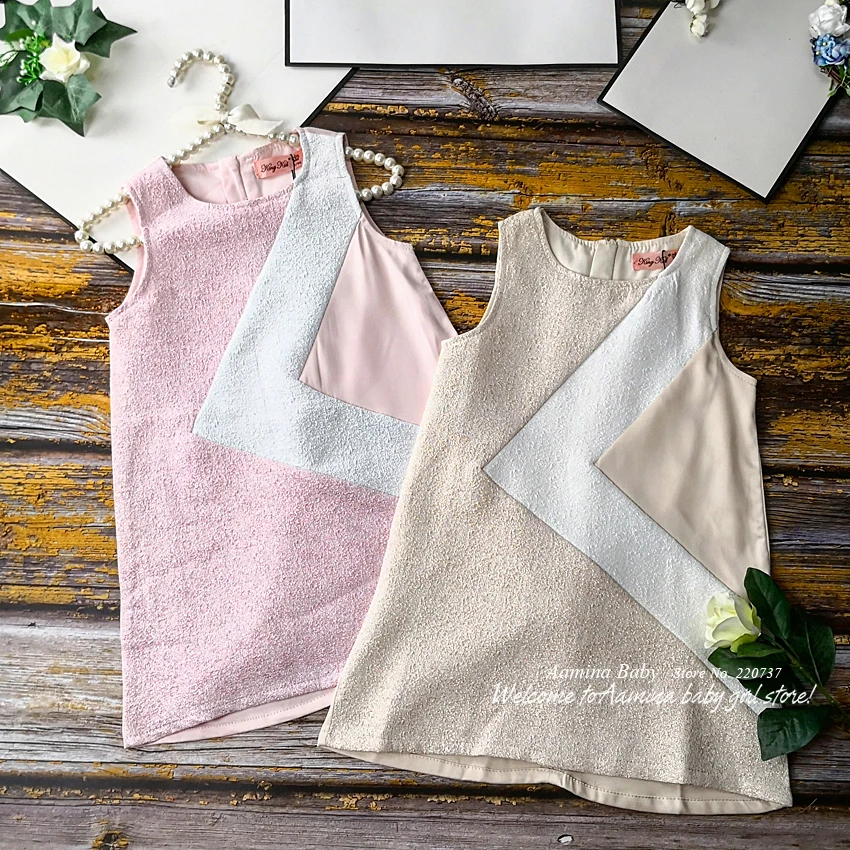 

659F England Style Princess Toddler Baby Girl Christmas Dress New Fall Winter Party Kid Dress For Girl Thanksgiving Baby Clothes