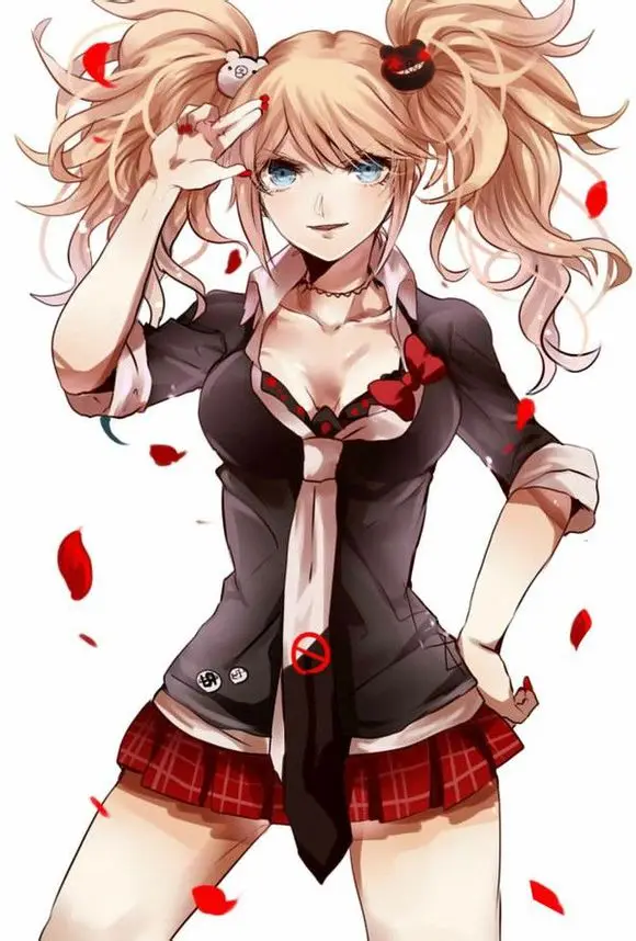 1 пара Dangan Ronpa Danganronpa заколка для волос Дзюнко Эносима моно Кума моно Белый Черный Медведь Аниме Косплей головные уборы для женщин девочек