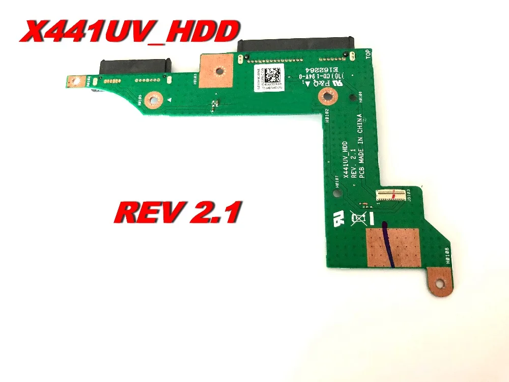 Для ASUS X441UV HDD плата X441UV плата_ HDD Rev2.1 протестирована хорошая разъемы