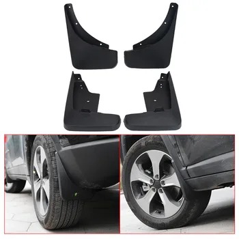 

Car Exterior Parts Front & Rear Mud Flaps for Jeep Compass 2011-2017 Molded Splash Guards Mudguards RA004