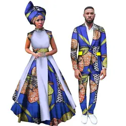Традиционные африканские одежда Специальное предложение Топ Мода 2019 африканские женщины являются костюмы для пар хлопок Cerecloth (женщины +