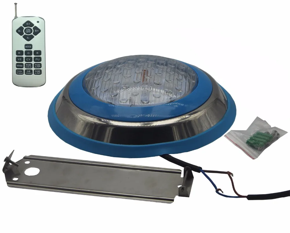 

Underwater Light 12VAC Swimming Pool LED Pond Lighting RGB Color Changing IP 68 Waterproof Stainless Steel 18W 36W 45W 54W